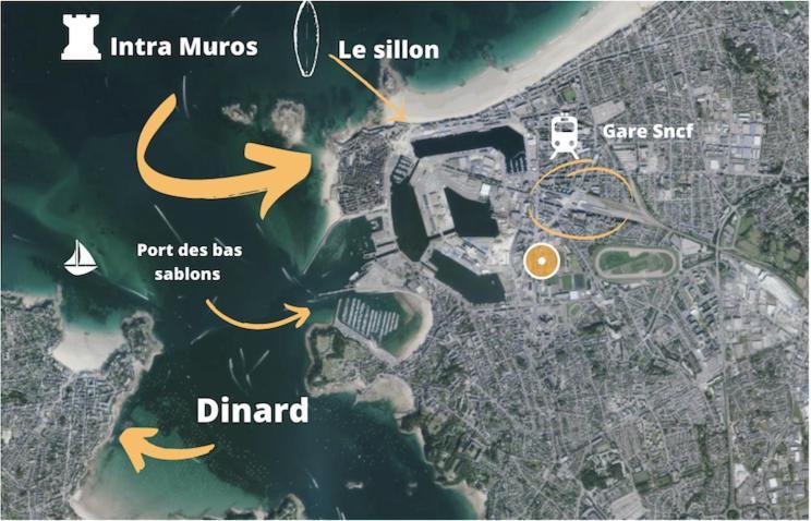 Heol Lägenhet Saint-Malo Exteriör bild